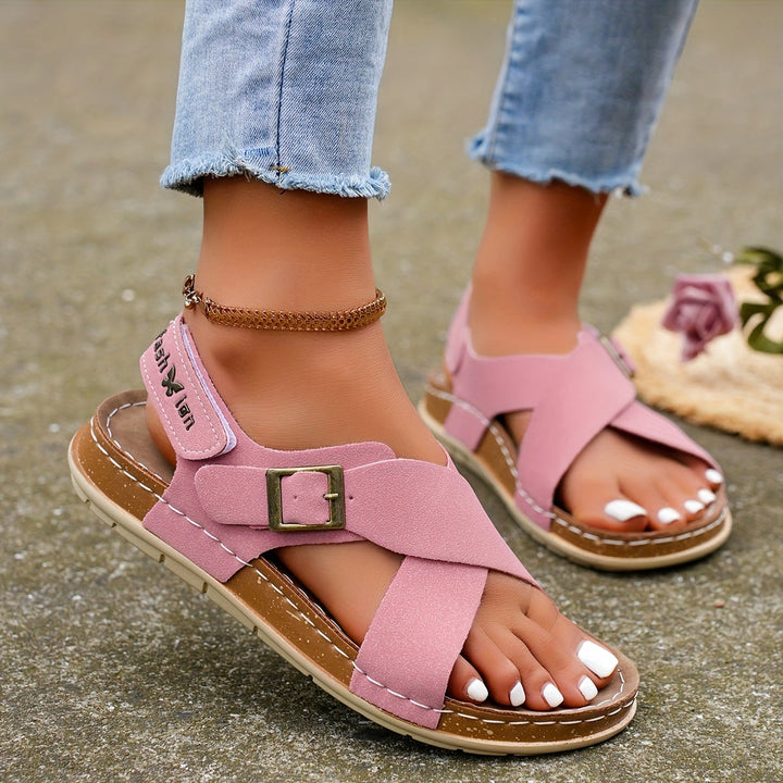 Ivy™ Cross-Strap Roman Sandals
