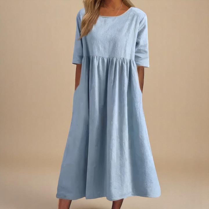 Nivian | Elegant cotton dress