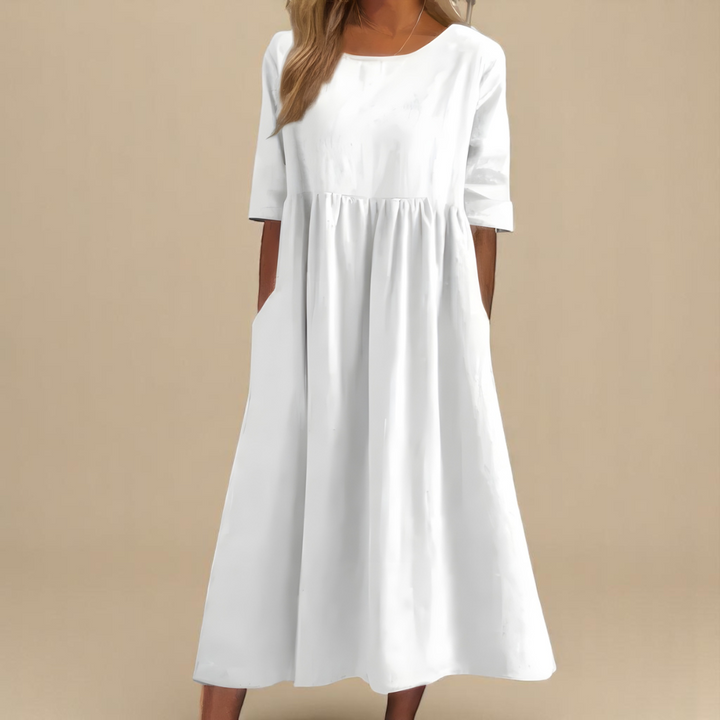 Nivian | Elegant cotton dress