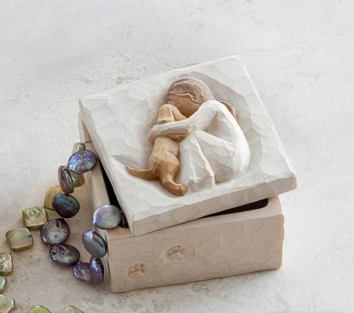 HANDCRAFTED JEWELRY MEMORY BOX TREASURES
