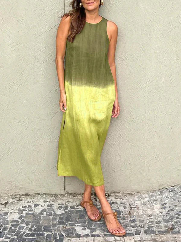 Aurelia | Elegant Dress with Natural Print