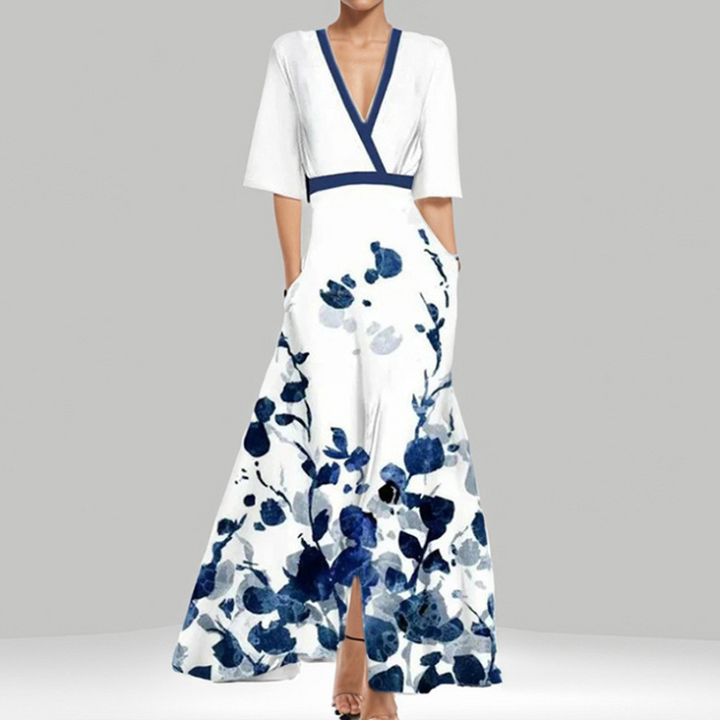 Carlota | Floral Elegance Maxi Dress