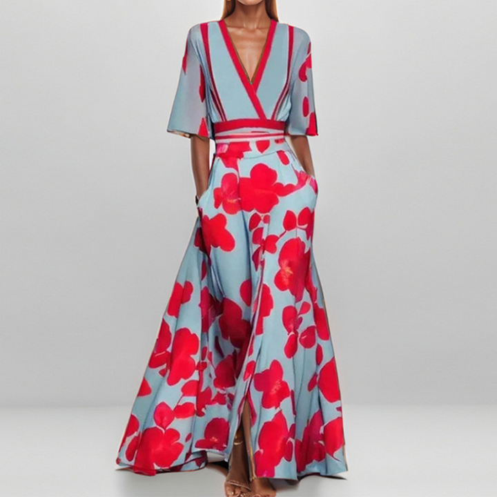Carlota | Floral Elegance Maxi Dress
