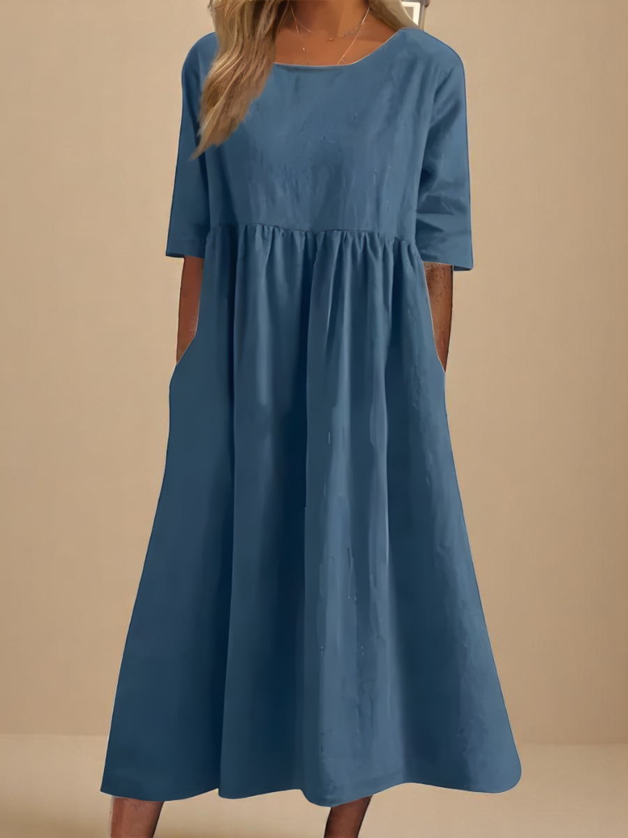 Nivian | Elegant cotton dress