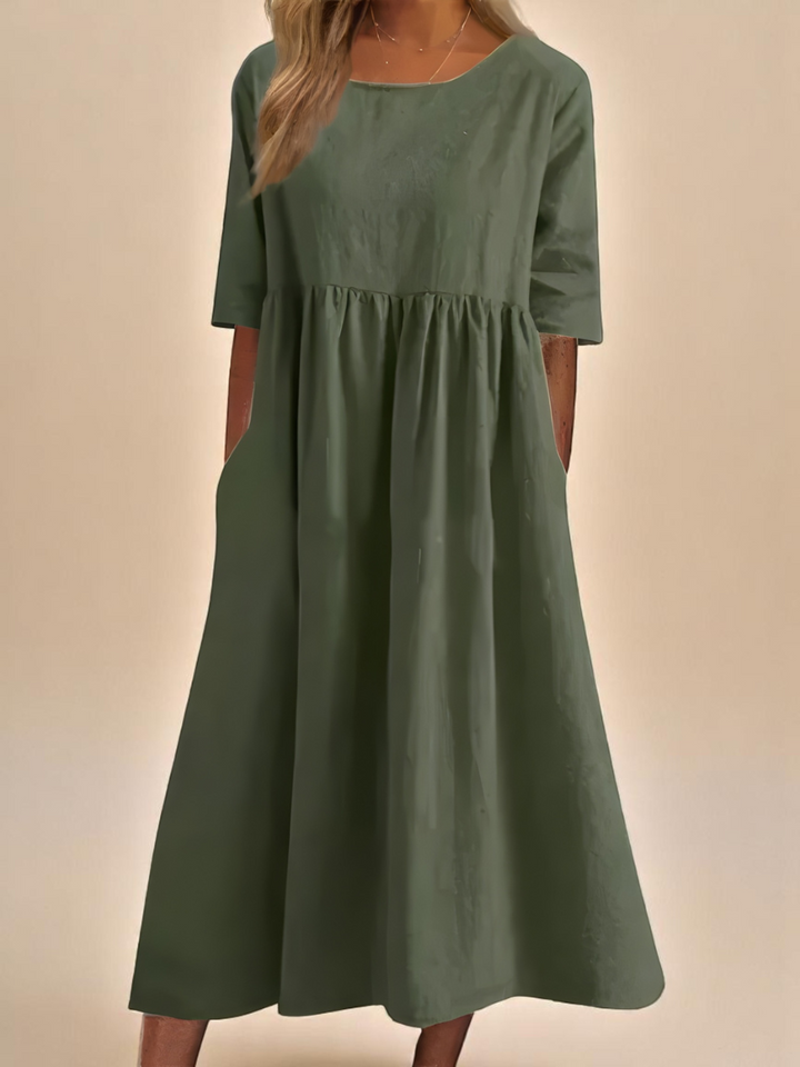 Nivian | Elegant cotton dress