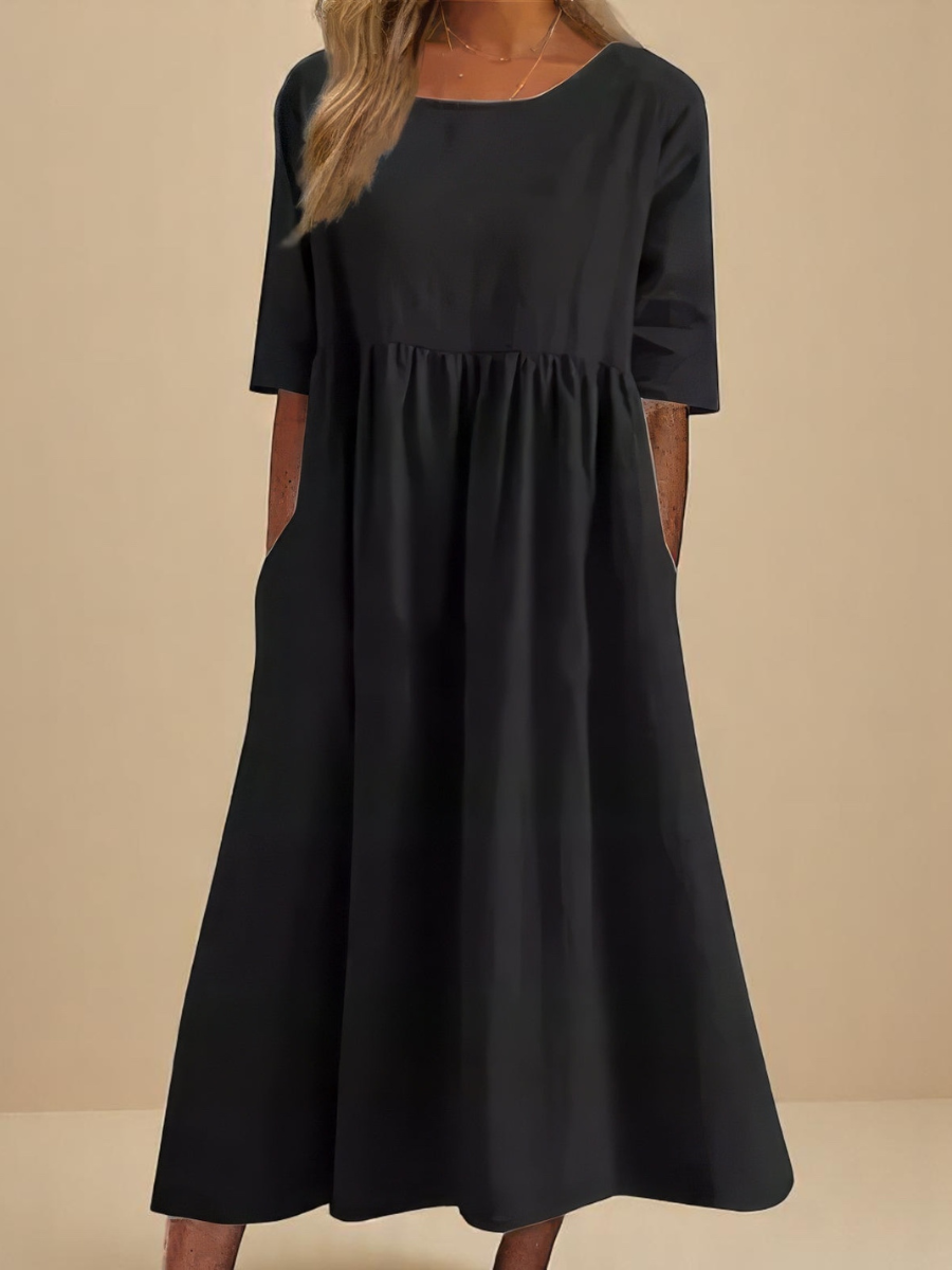 Nivian | Elegant cotton dress