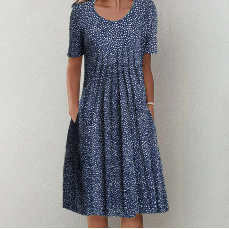 Sofia | Stylish and Casual Floral Dress with Pockets