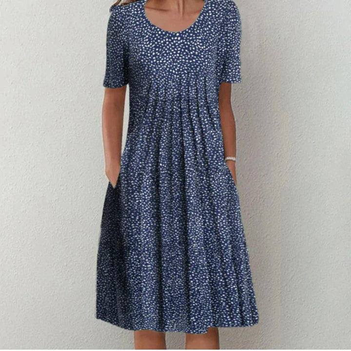 Sofia | Stylish and Casual Floral Dress with Pockets