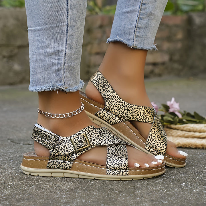 Ivy™ Cross-Strap Roman Sandals
