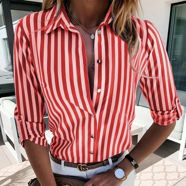 Calyne | Stylish striped blouse