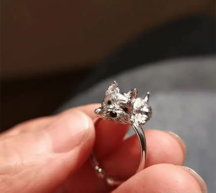 RETRO STYLE ADJUSTABLE DOG RINGS
