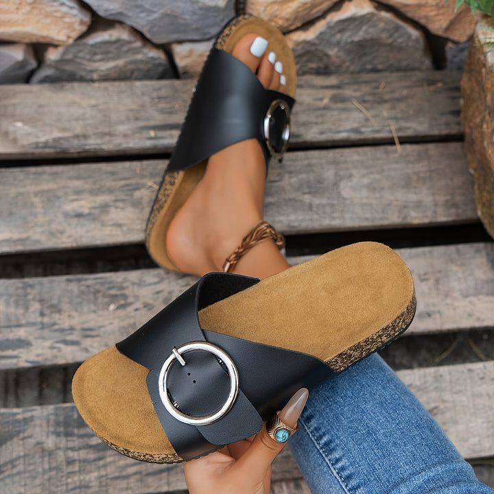 Nadia™ Classic Comfort Slide Sandals