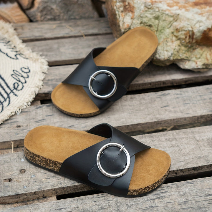 Nadia™ Classic Comfort Slide Sandals