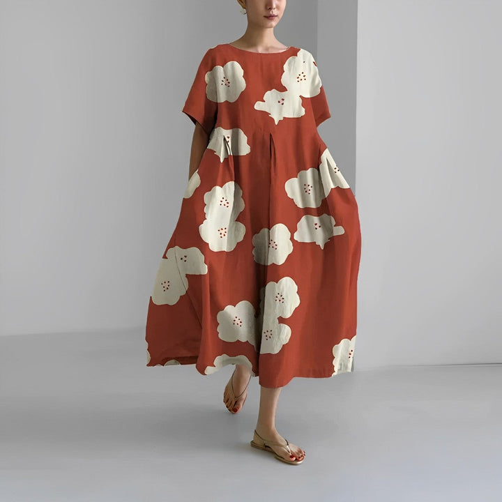 Amalia - Gorgeous Floral Women Dress