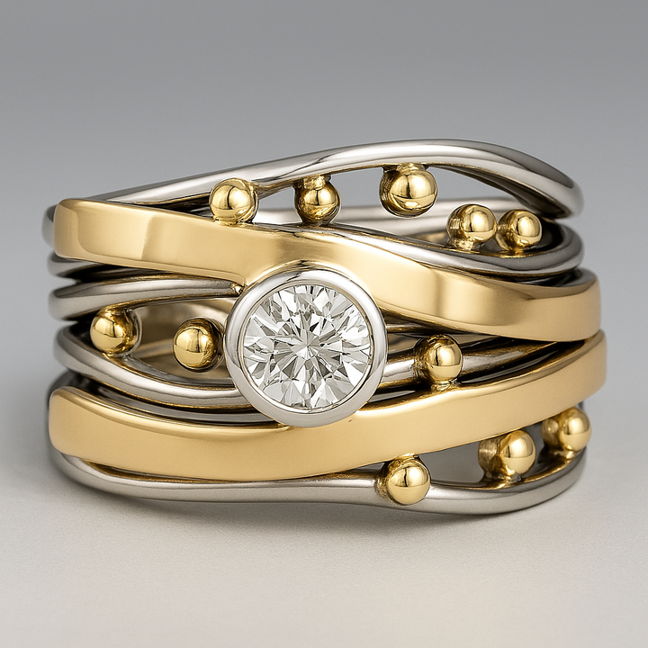 DEBORAH VINTAGE GOLD RING