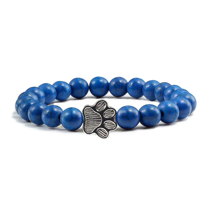 BEADED PAW BRACELET