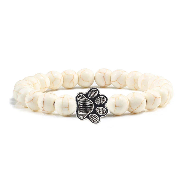 BEADED PAW BRACELET