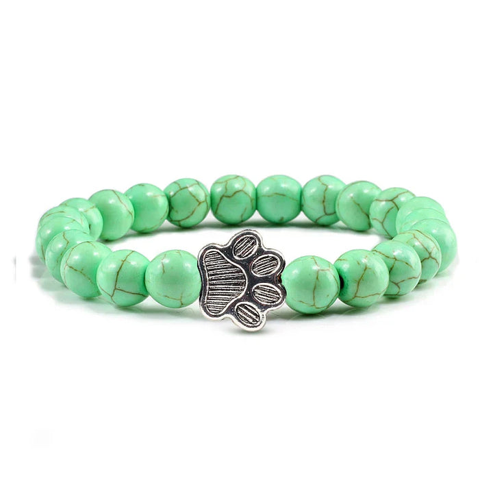 BEADED PAW BRACELET