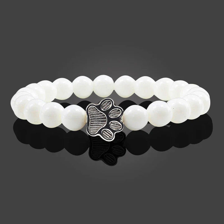 BEADED PAW BRACELET