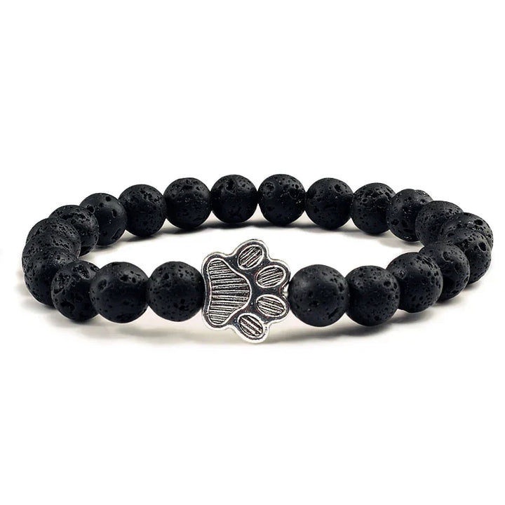 BEADED PAW BRACELET