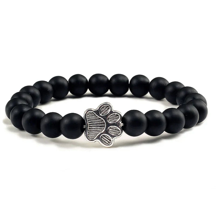 BEADED PAW BRACELET