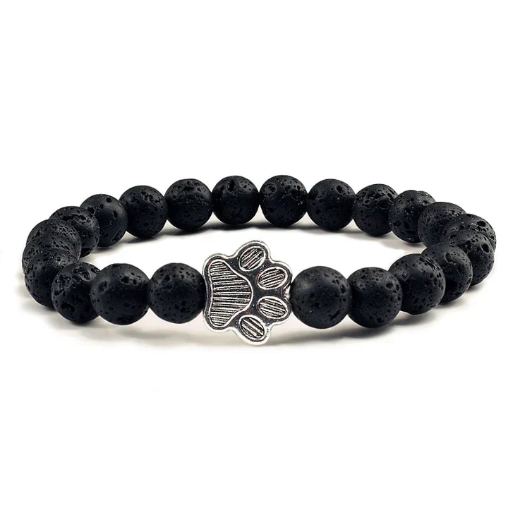 BEADED PAW BRACELET