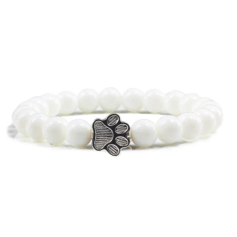 BEADED PAW BRACELET