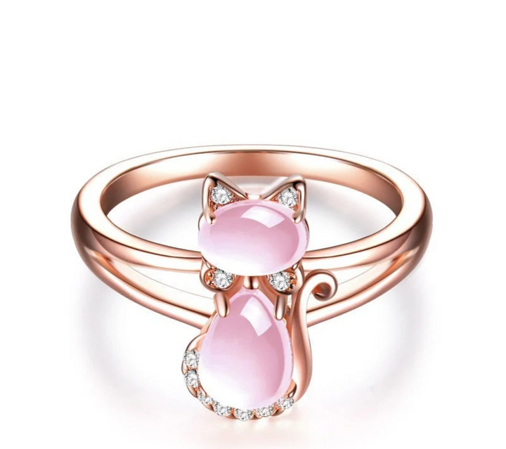 CAT RING IN ROSE GOLD