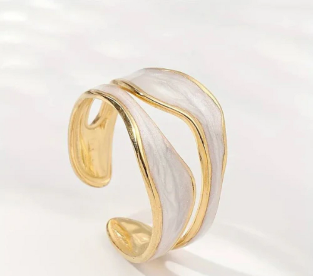 DREAM VINTAGE WHITE GOLD RING