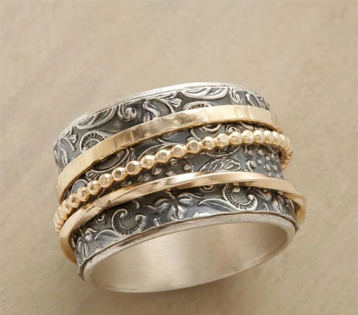 RADIANCE - VINTAGE GOLD & SILVER RING