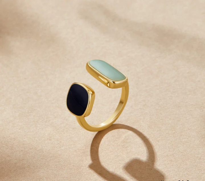 Aquamarine Wrap Elegant Ring