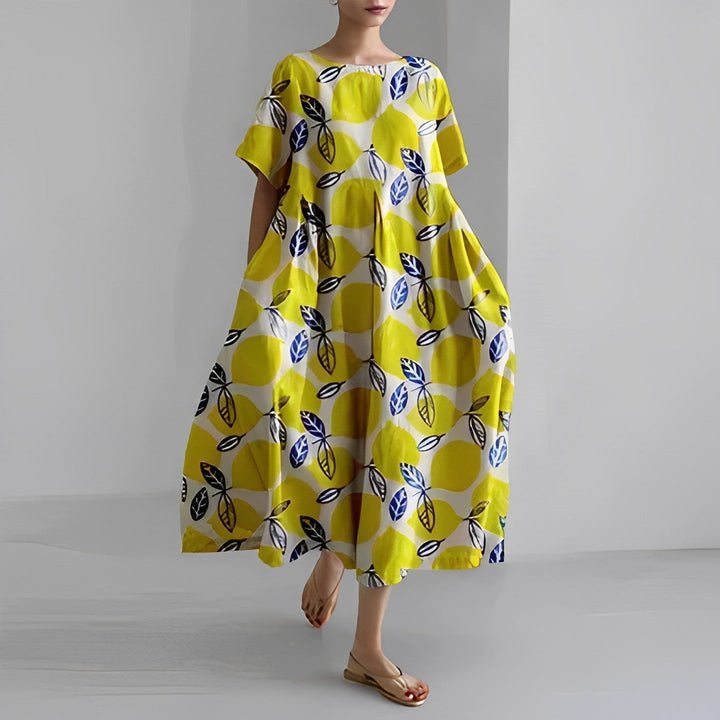 Amalia - Gorgeous Floral Women Dress
