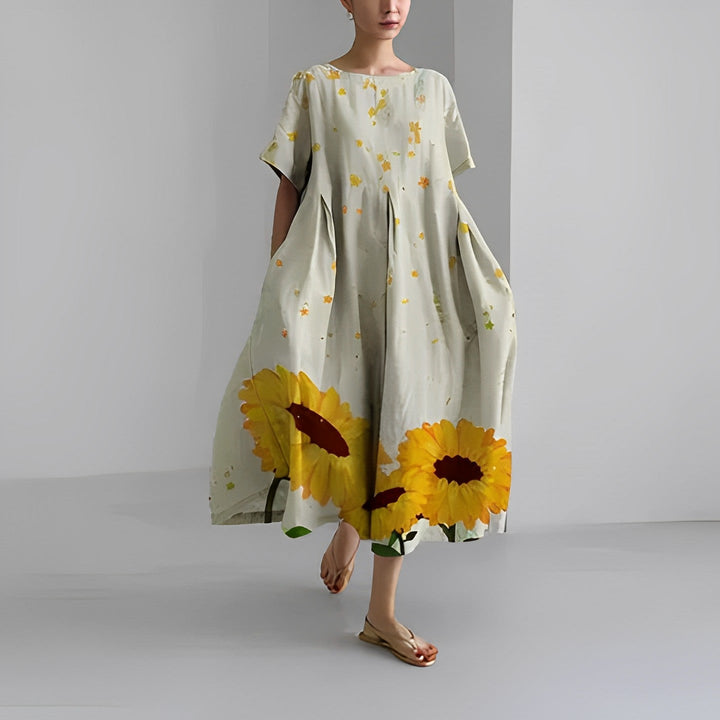 Amalia - Gorgeous Floral Women Dress