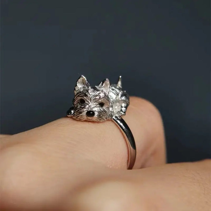 RETRO STYLE ADJUSTABLE DOG RINGS