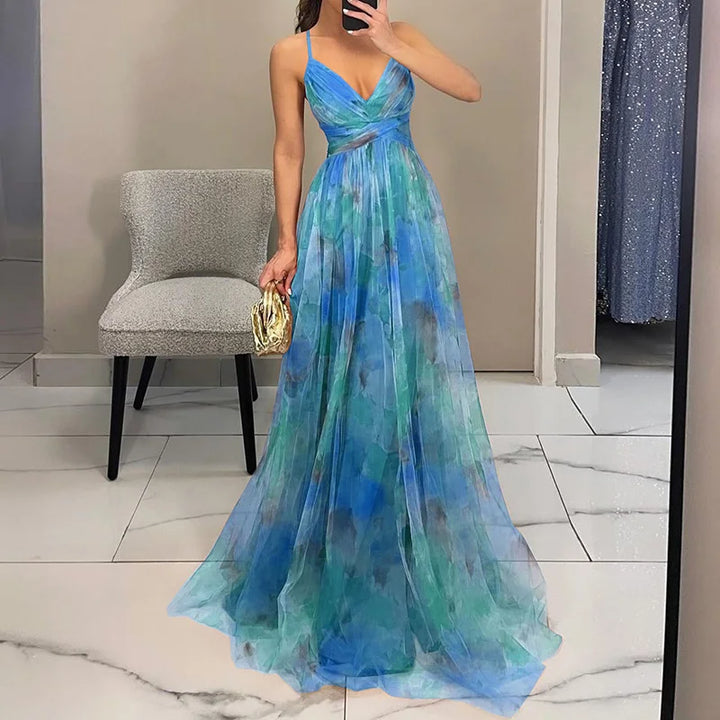 Carola | Enchanting Floral Maxi Dress
