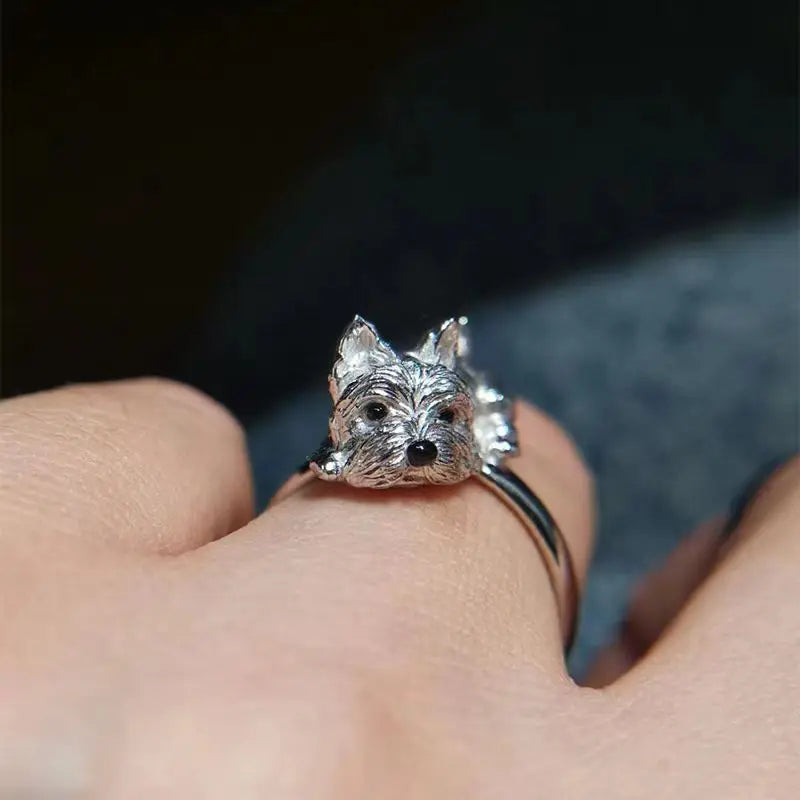 RETRO STYLE ADJUSTABLE DOG RINGS