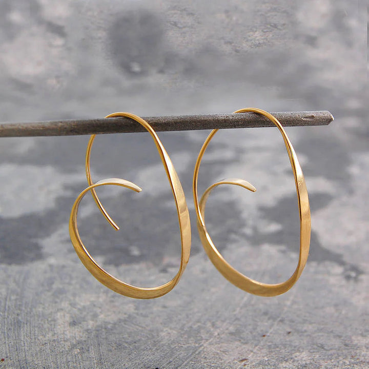 SPIRAL SHAPED EARRINGS