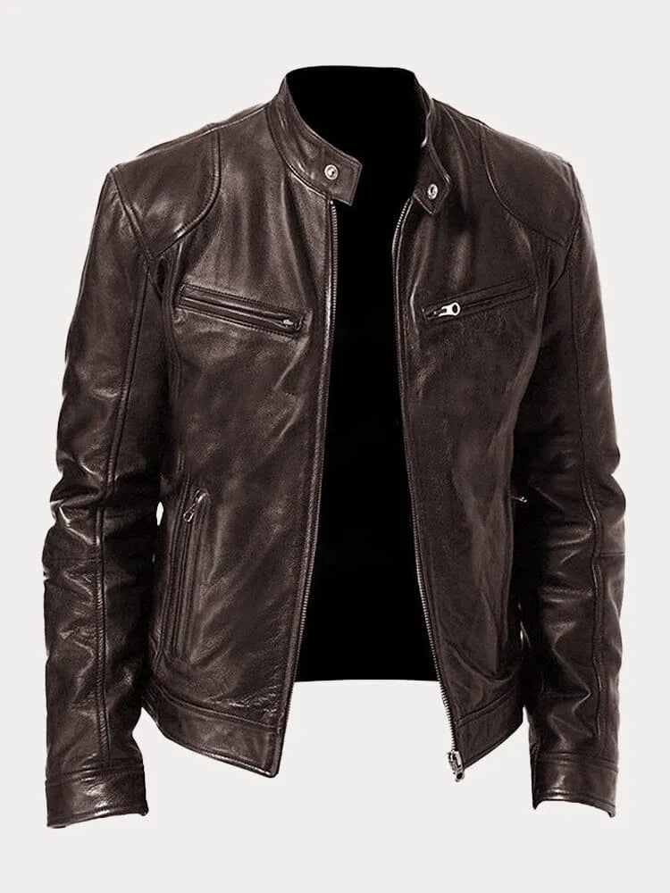 Bonnie - Casual Leather Jacket