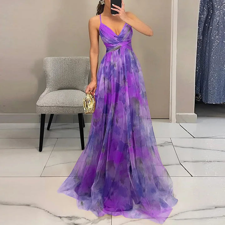 Carola | Enchanting Floral Maxi Dress
