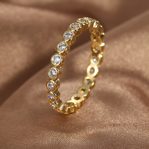 DIAMOND BUBBLE RING