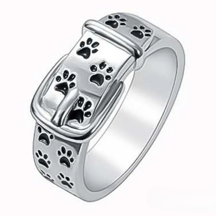 DOG-INSPIRED COLLAR RING