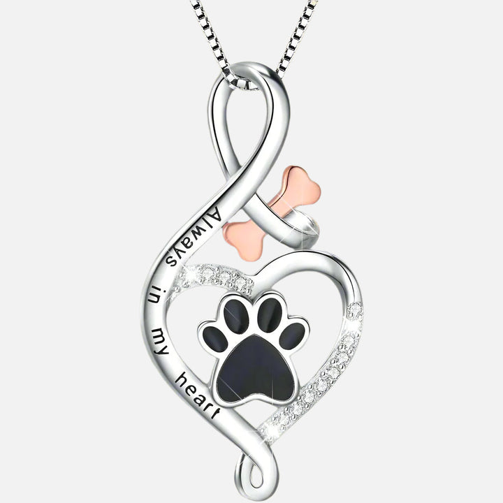 ALWAYS IN MY HEART PENDANT NECKLACE