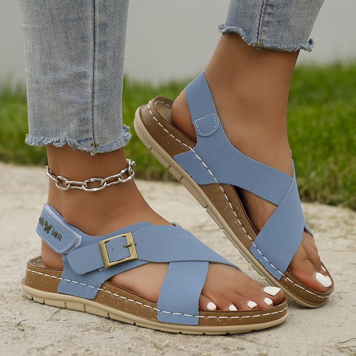 Ivy™ Cross-Strap Roman Sandals