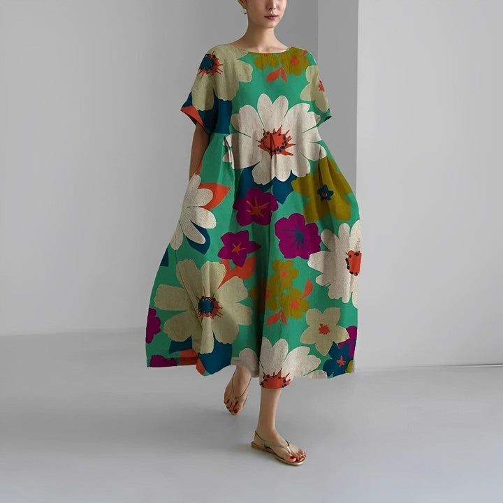 Amalia - Gorgeous Floral Women Dress