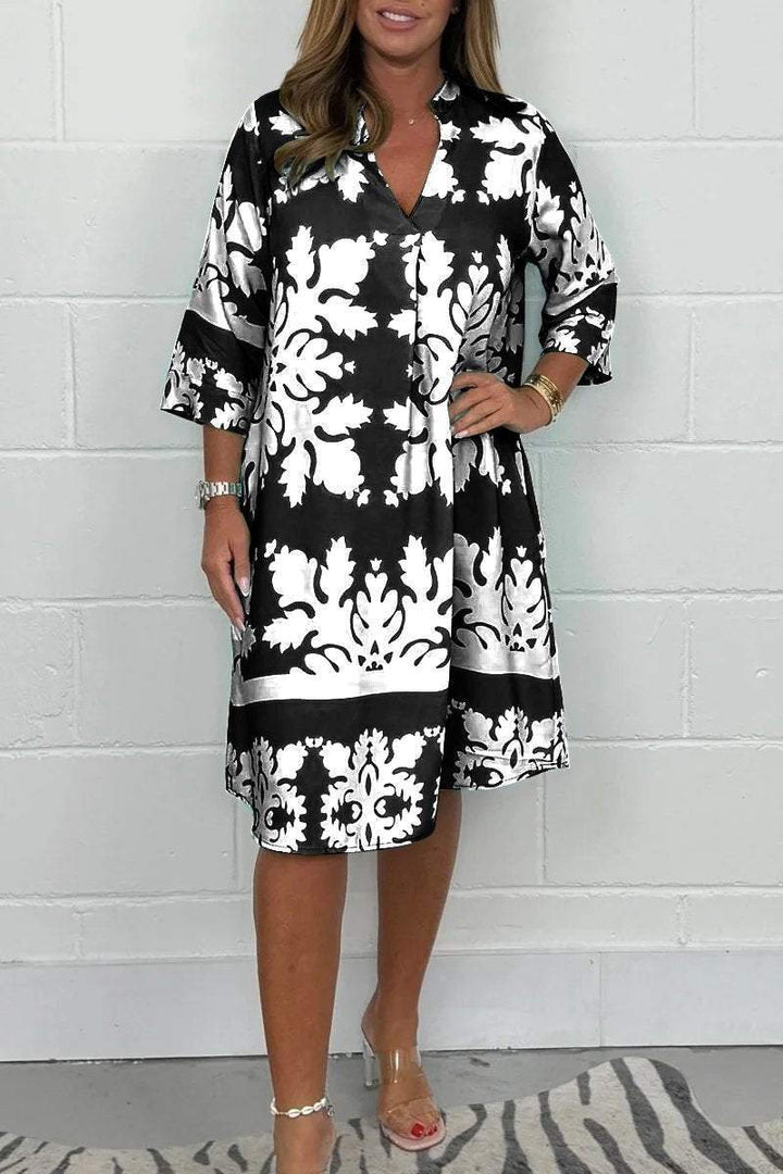 Aileen - Casual V-Neck Dress