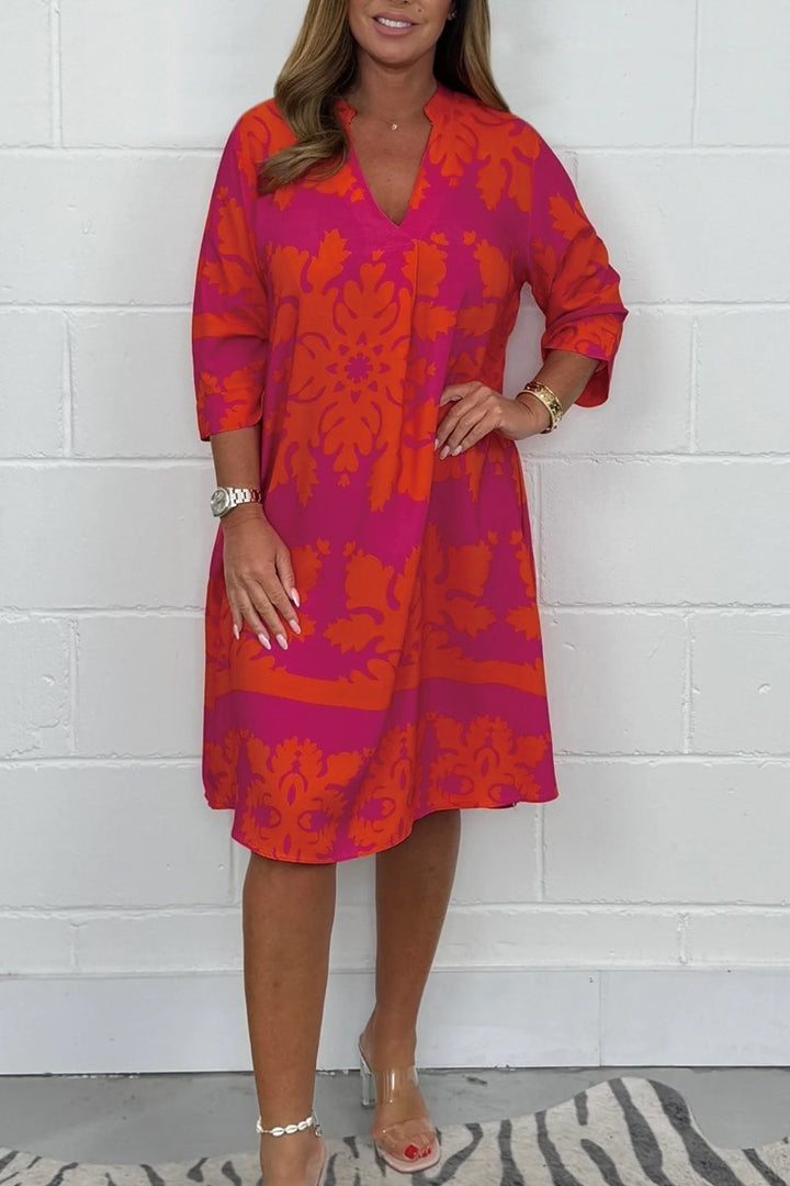Aileen - Casual V-Neck Dress