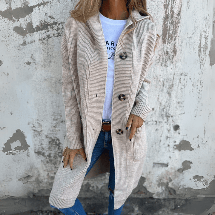 Lorène - Elegant long cardigan