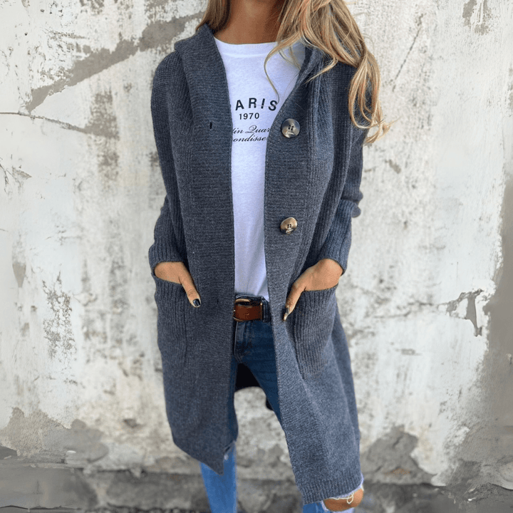 Lorène - Elegant long cardigan