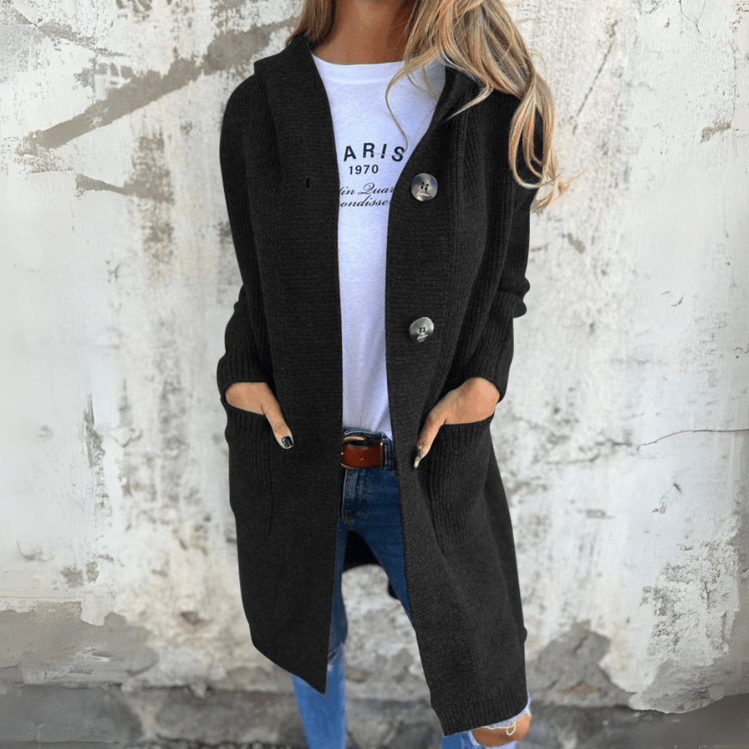 Lorène - Elegant long cardigan